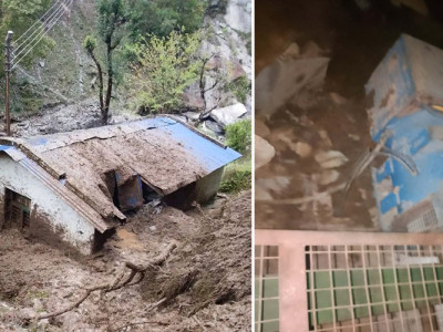 बाजुरामा पहिरोले रौदीगाड लघु जलविद्युत आयोजना पूर्ण रूपमा क्षती, ३५० घरधुरी प्रभावित