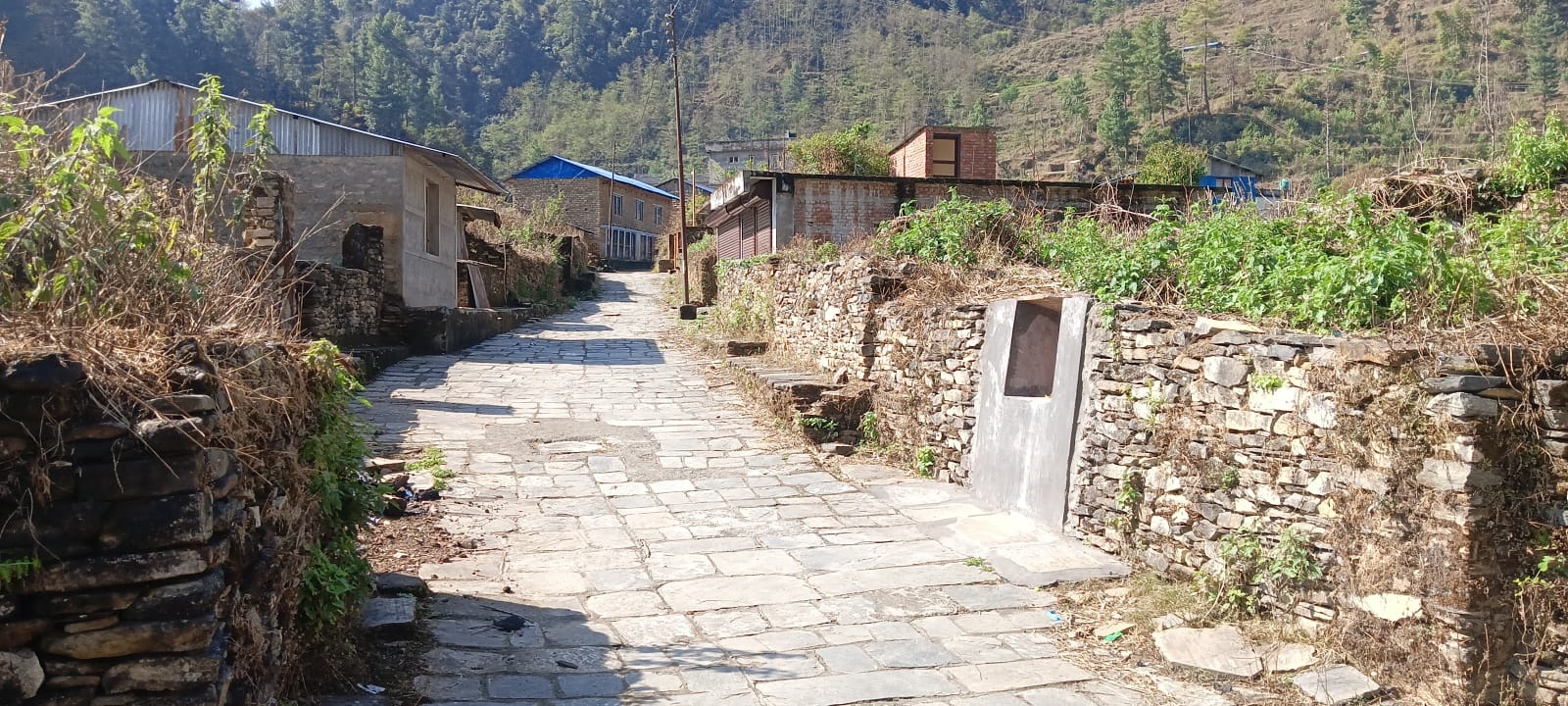 खण्डहर बन्यो पुरानो ठोसे बजार