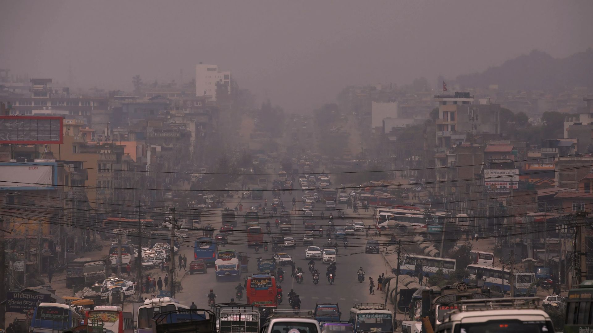 काठमाडौं आज पनि विश्वका प्रदूषित शहरको दोस्रो स्थानमा