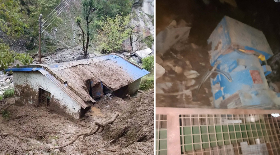 बाजुरामा पहिरोले रौदीगाड लघु जलविद्युत आयोजना पूर्ण रूपमा क्षती, ३५० घरधुरी प्रभावित